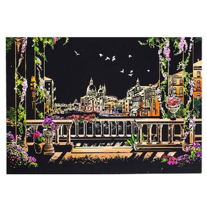 Venice Scratch Art Board